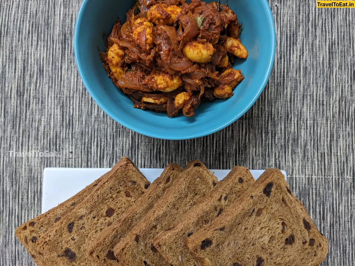 Prawns Balchao and/or Breudher Dutch Bread - Image 1