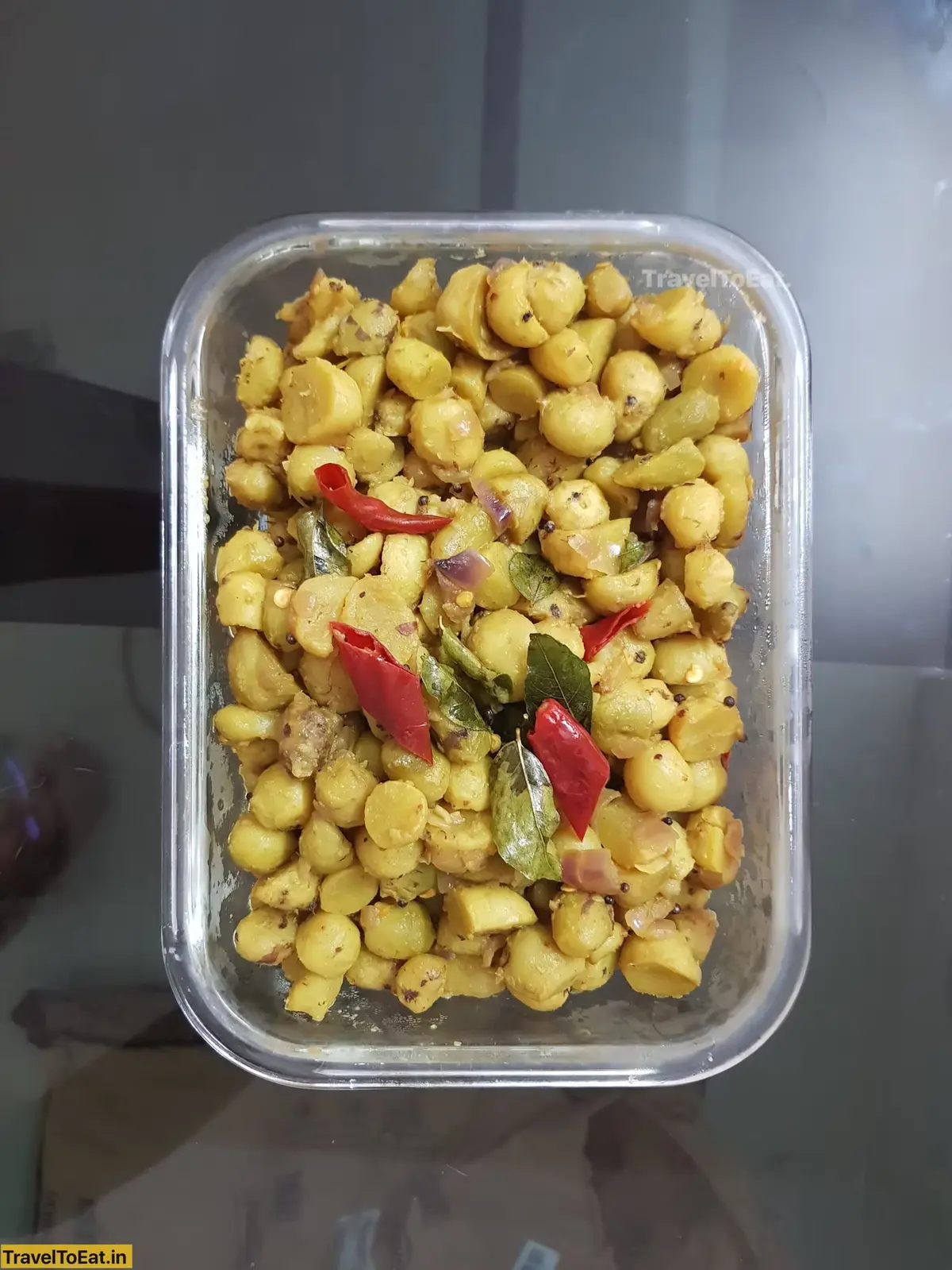 Easy Kerala Koorka Upperi recipe (Chinese Potato) - Image 1
