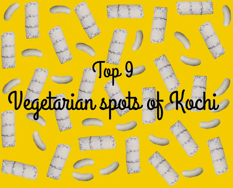 Top 9 vegetarian food spots of Kochi